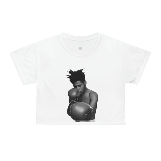 BASQUIAT - Cropped t-shirt