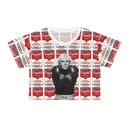 WARHOL - cropped t-shirt